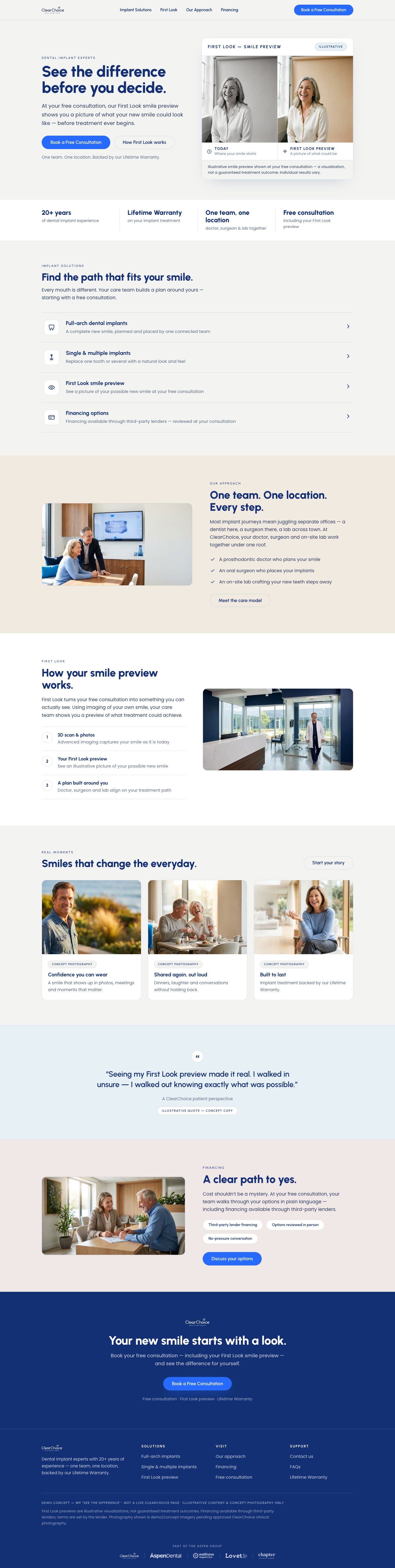 ClearChoice WEB — 5 more options (wave 2)