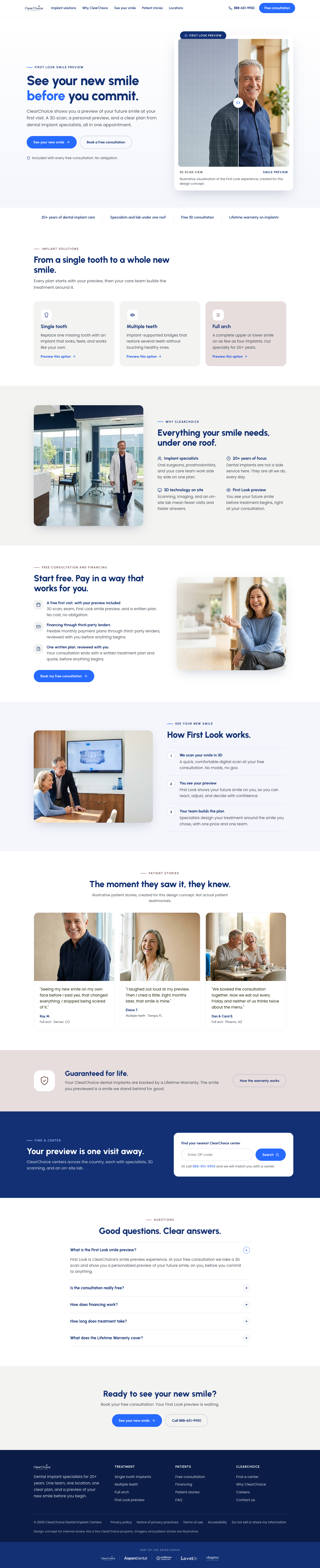 ClearChoice — Website
